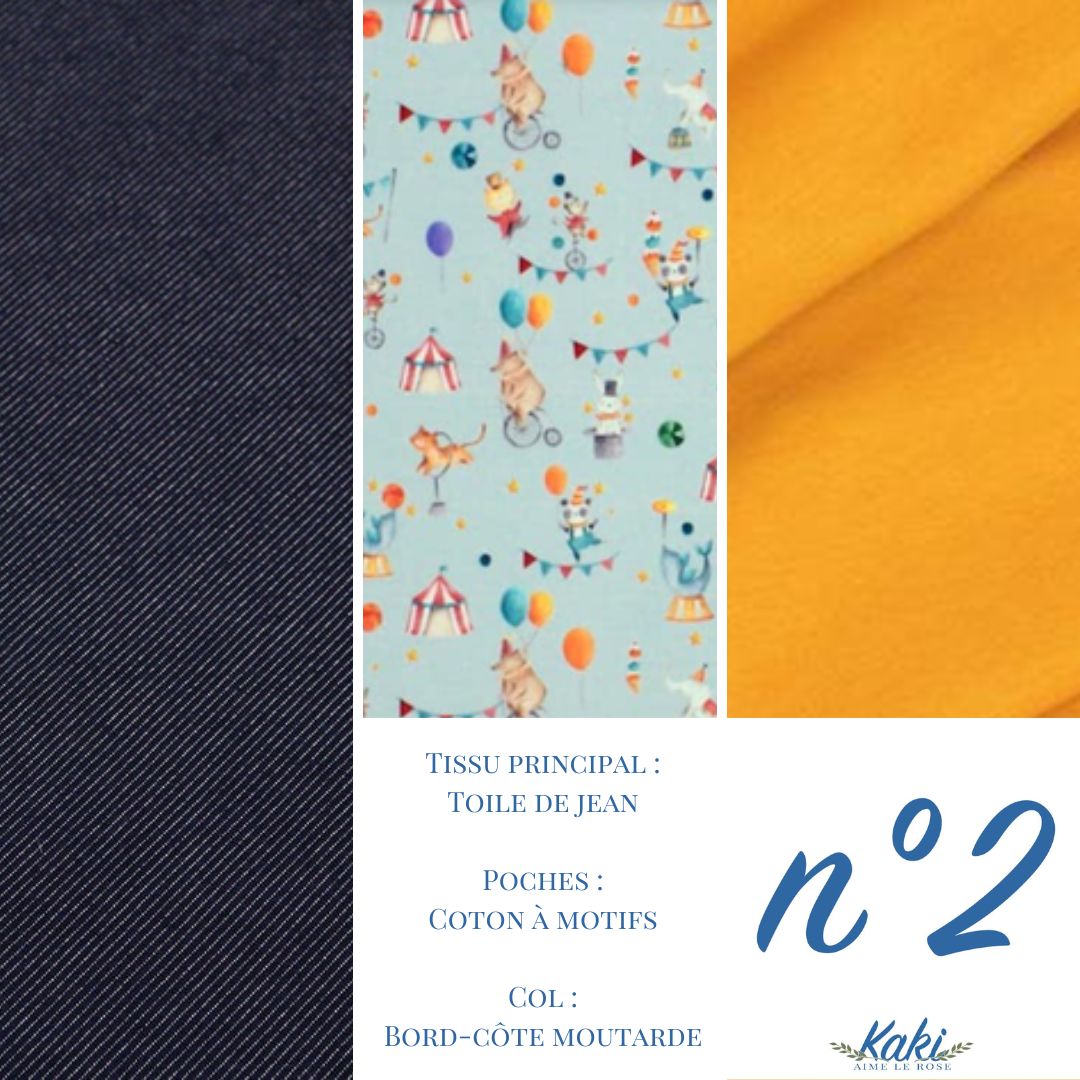 Blouse Magne, manches longues, tout-petits