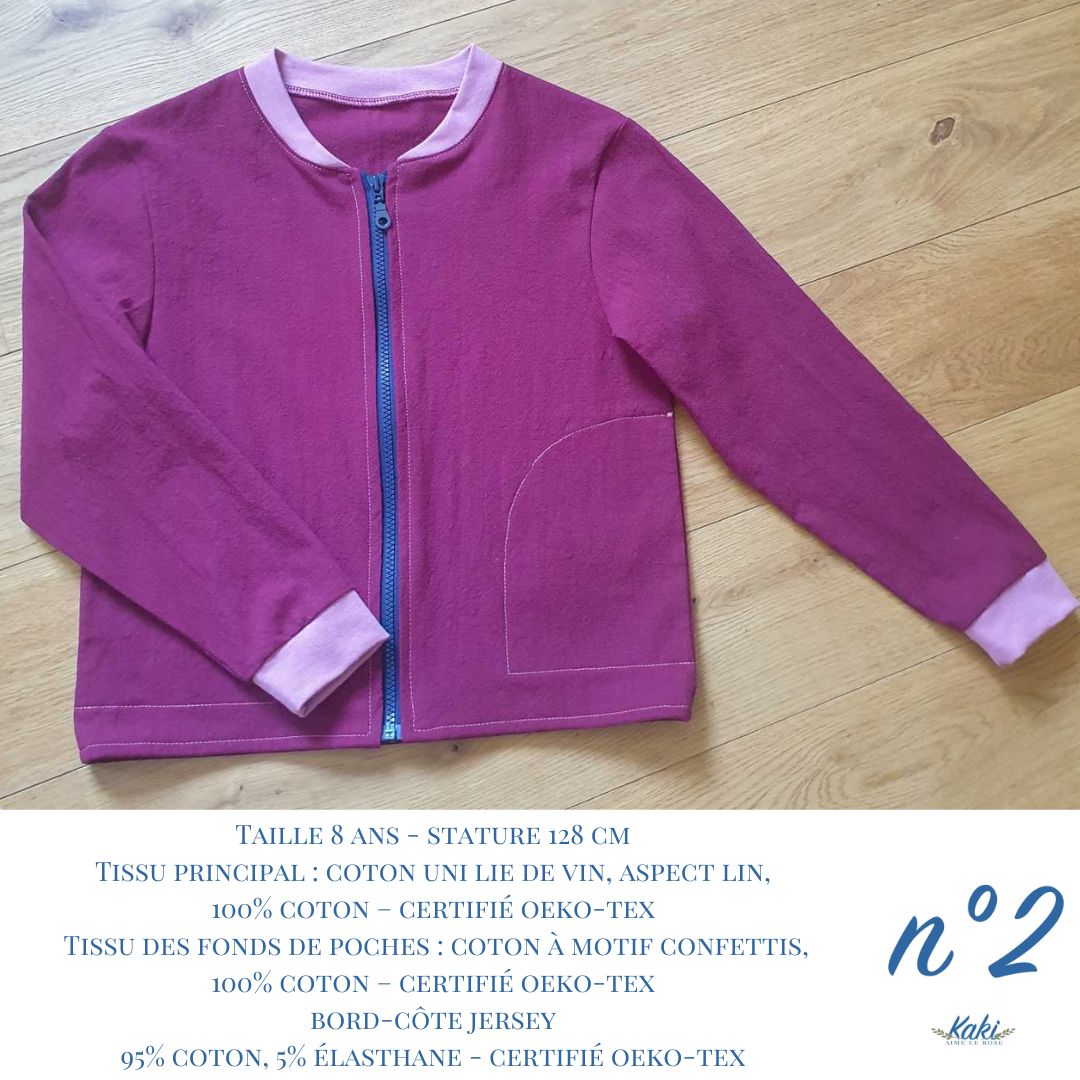 Blouse Ménard, les tons chauds