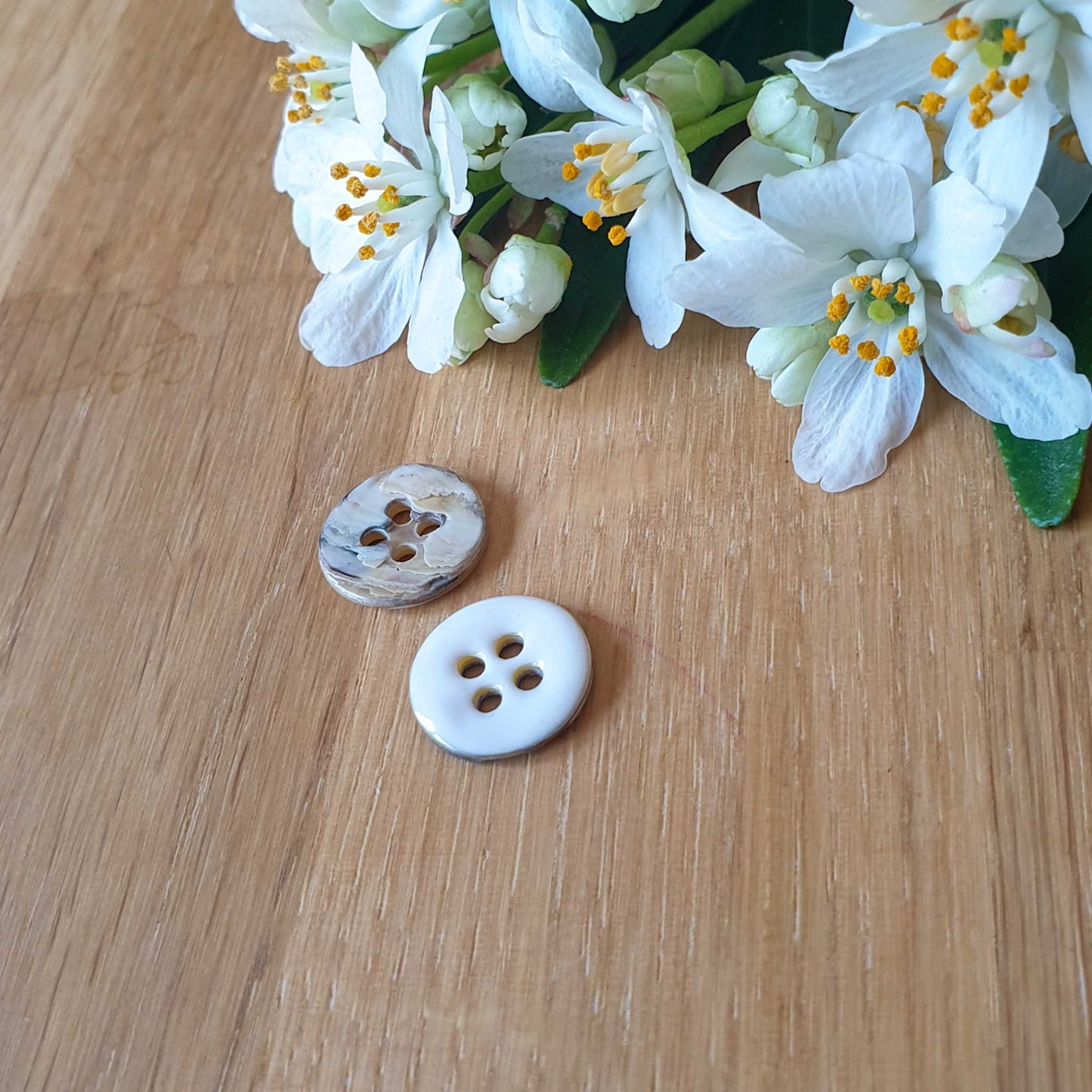 Bouton Pétrichor - Perce-neige