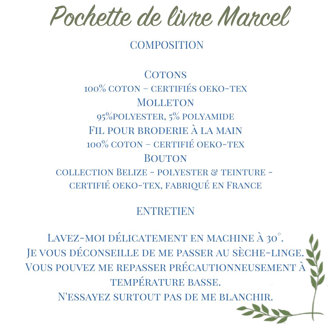 Pochette de livre Marcel