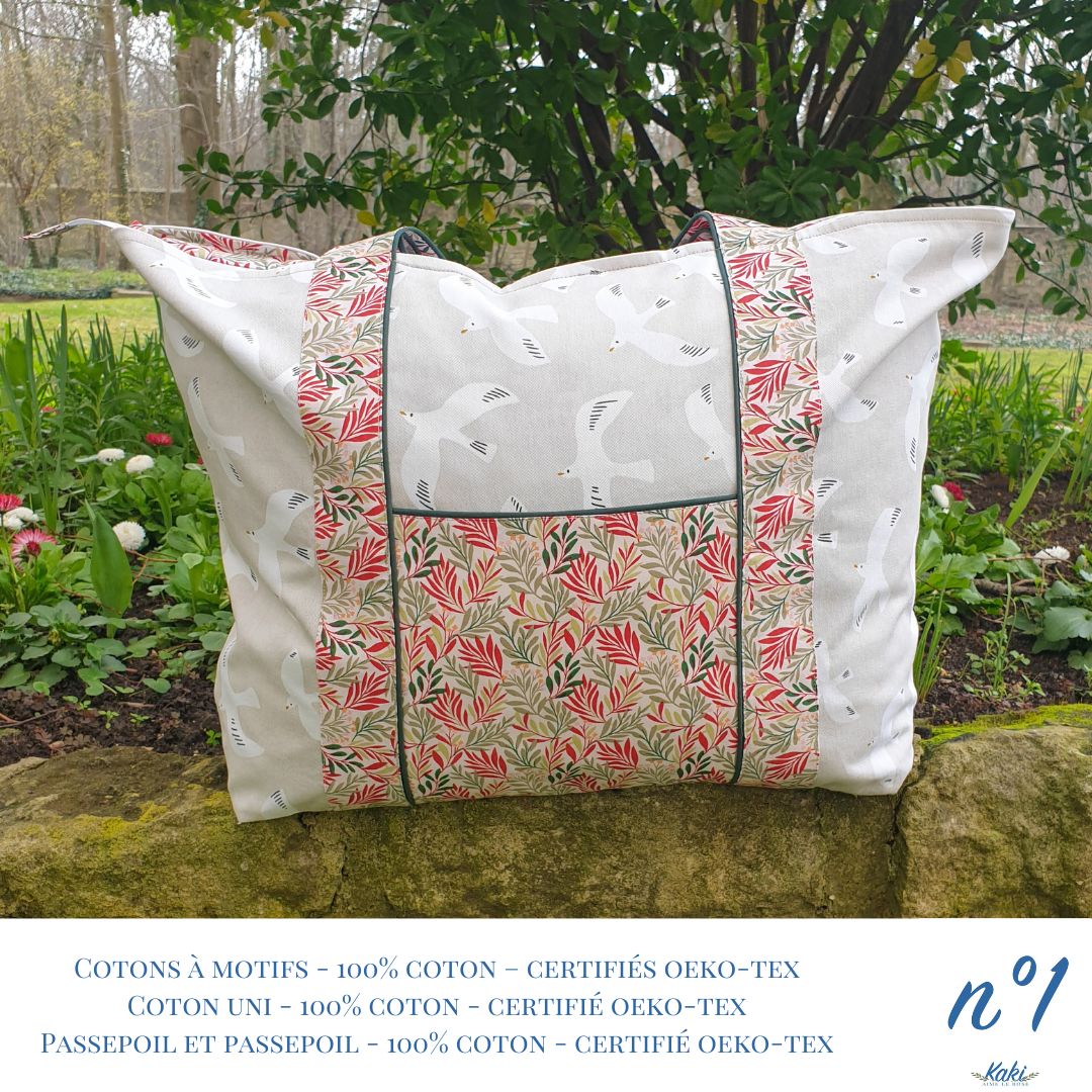 Sac cabas Seguin, les tons chauds