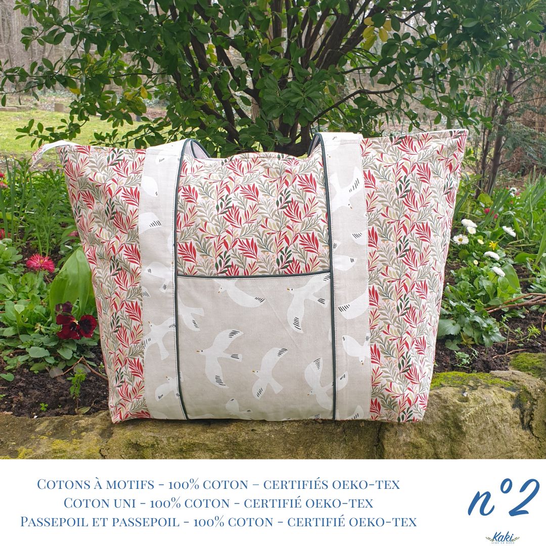 Sac cabas Seguin, les tons chauds
