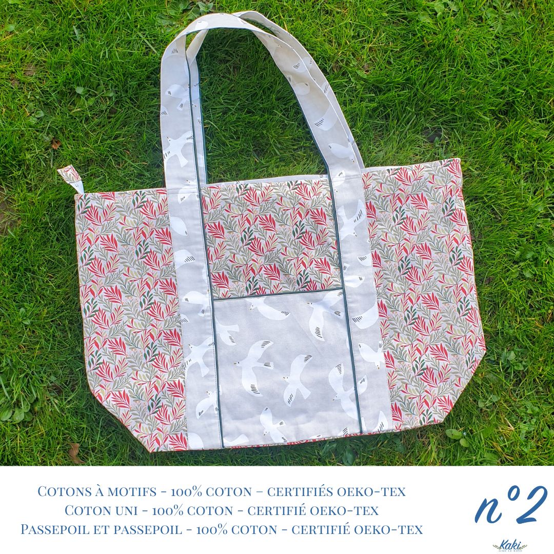Sac cabas Seguin, les tons chauds