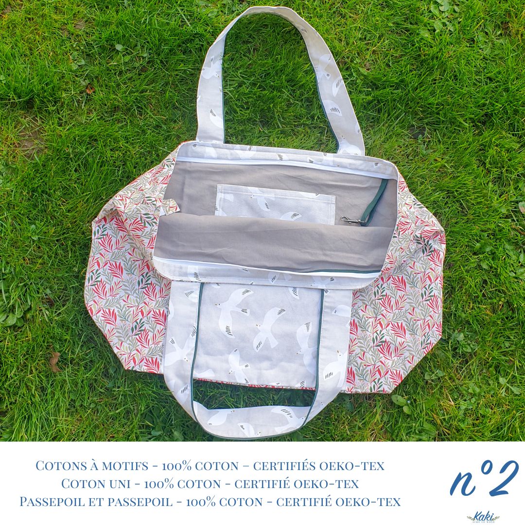 Sac cabas Seguin, les tons chauds