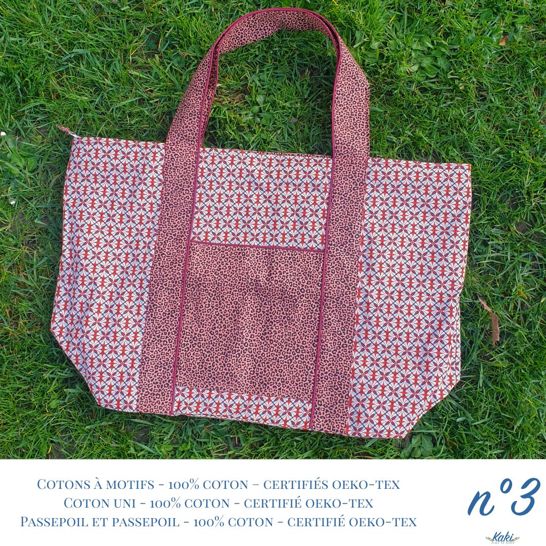 Sac cabas Seguin, les tons chauds
