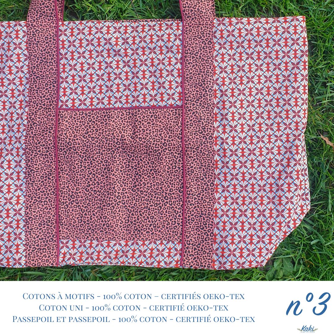 Sac cabas Seguin, les tons chauds