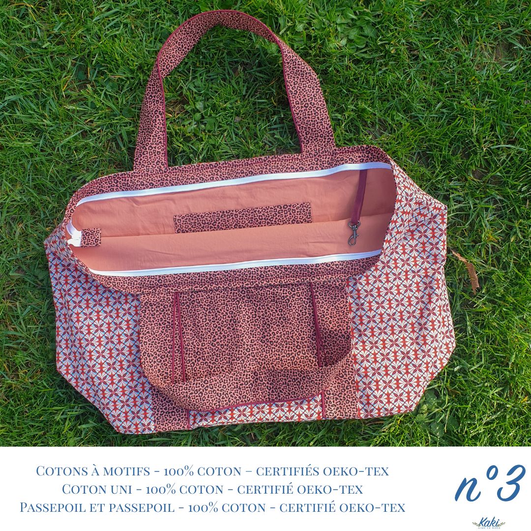 Sac cabas Seguin, les tons chauds