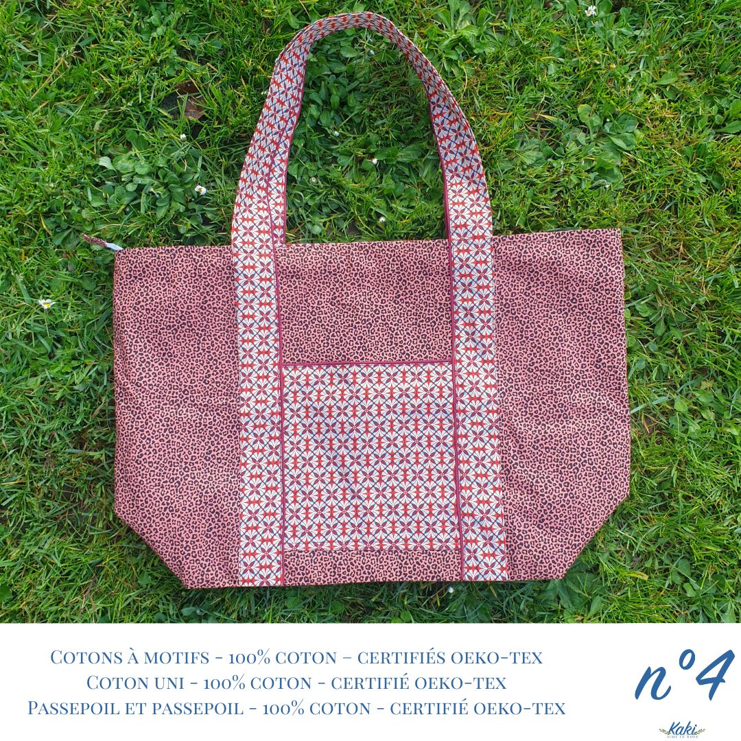 Sac cabas Seguin, les tons chauds