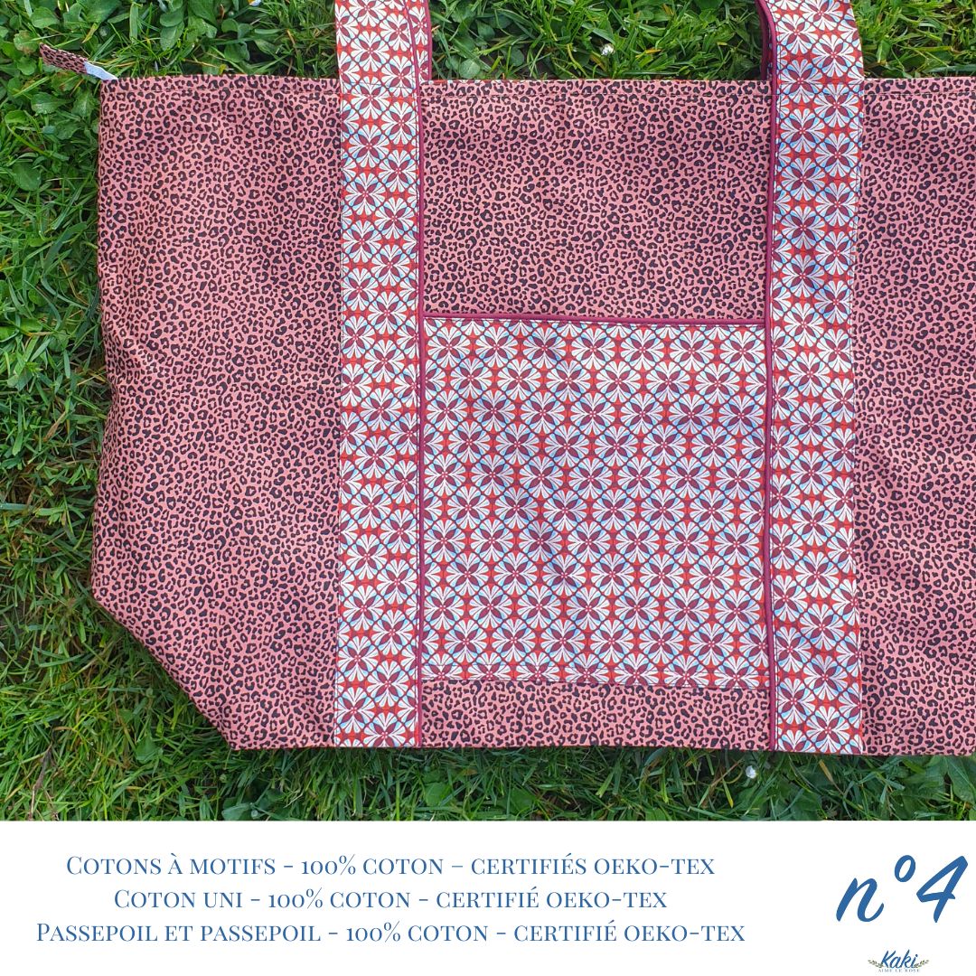Sac cabas Seguin, les tons chauds
