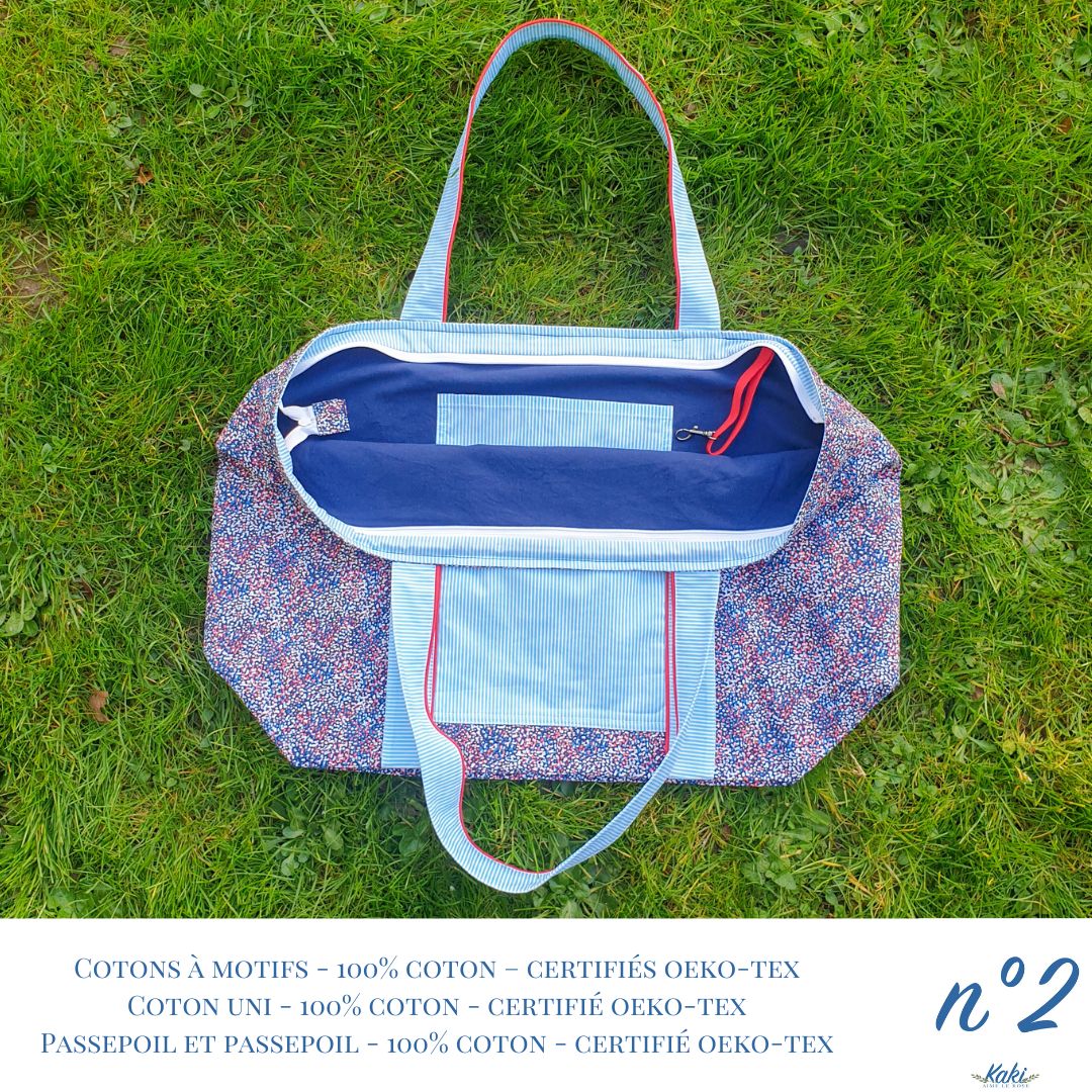 Sac cabas Seguin, les tons froids