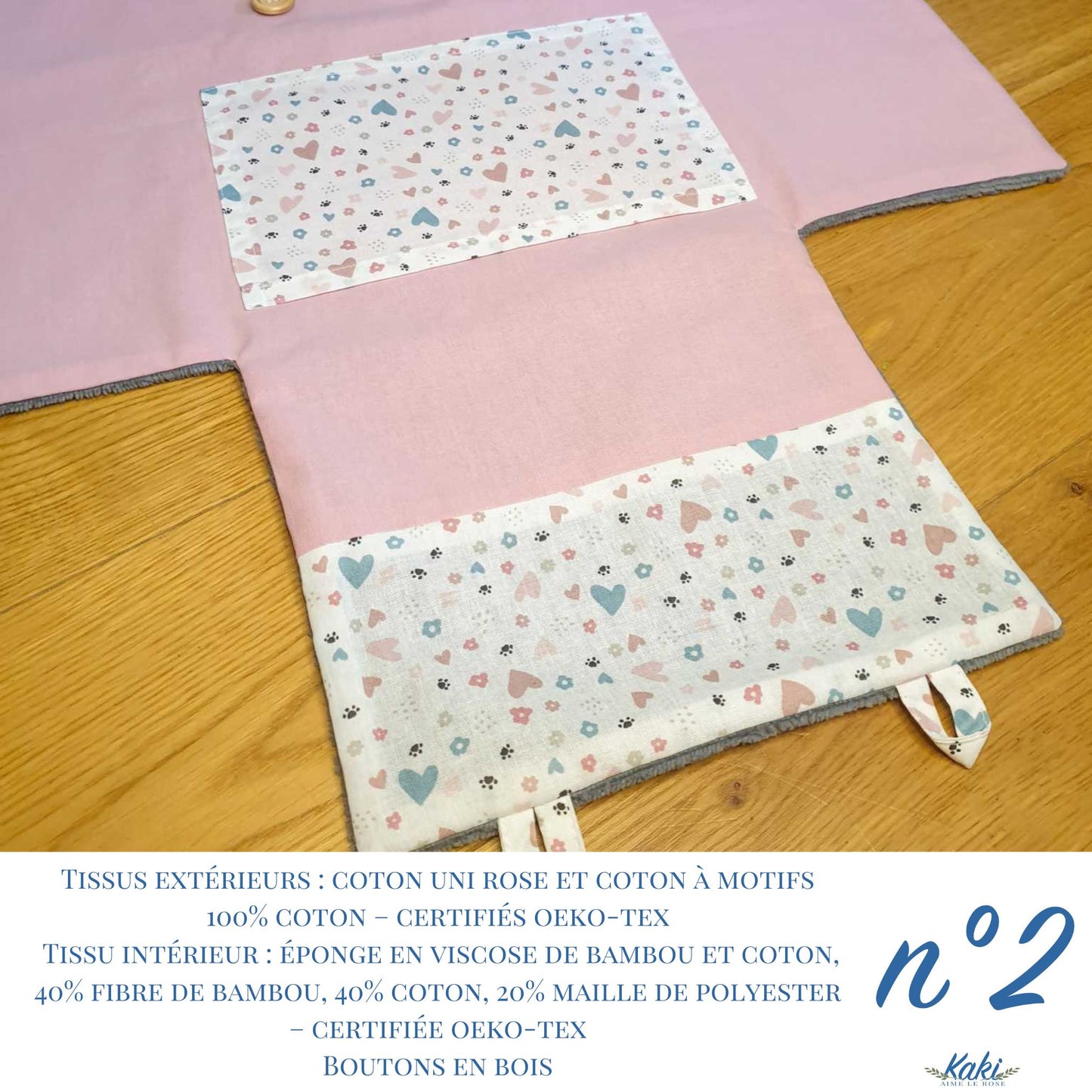 Tapis à langer Barrula, les tons chauds
