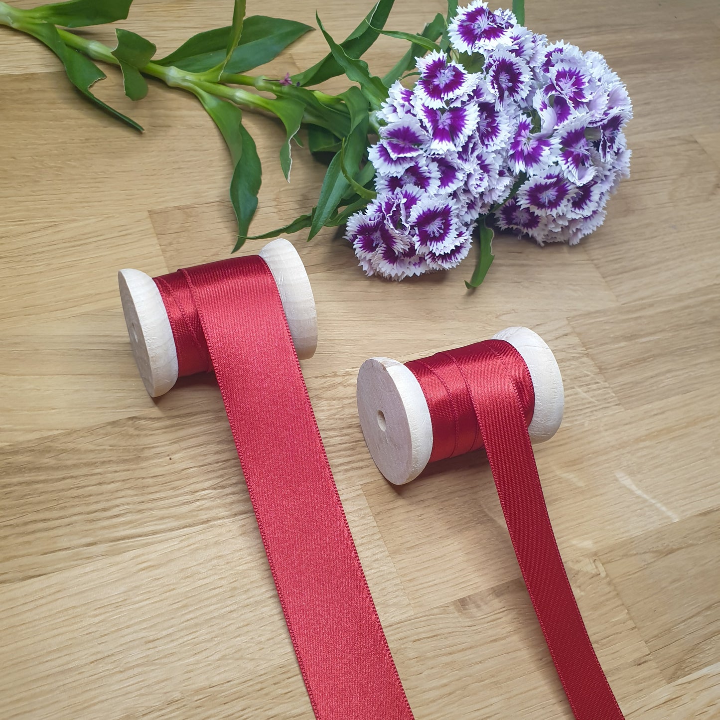 Satin ribbon - Poppy