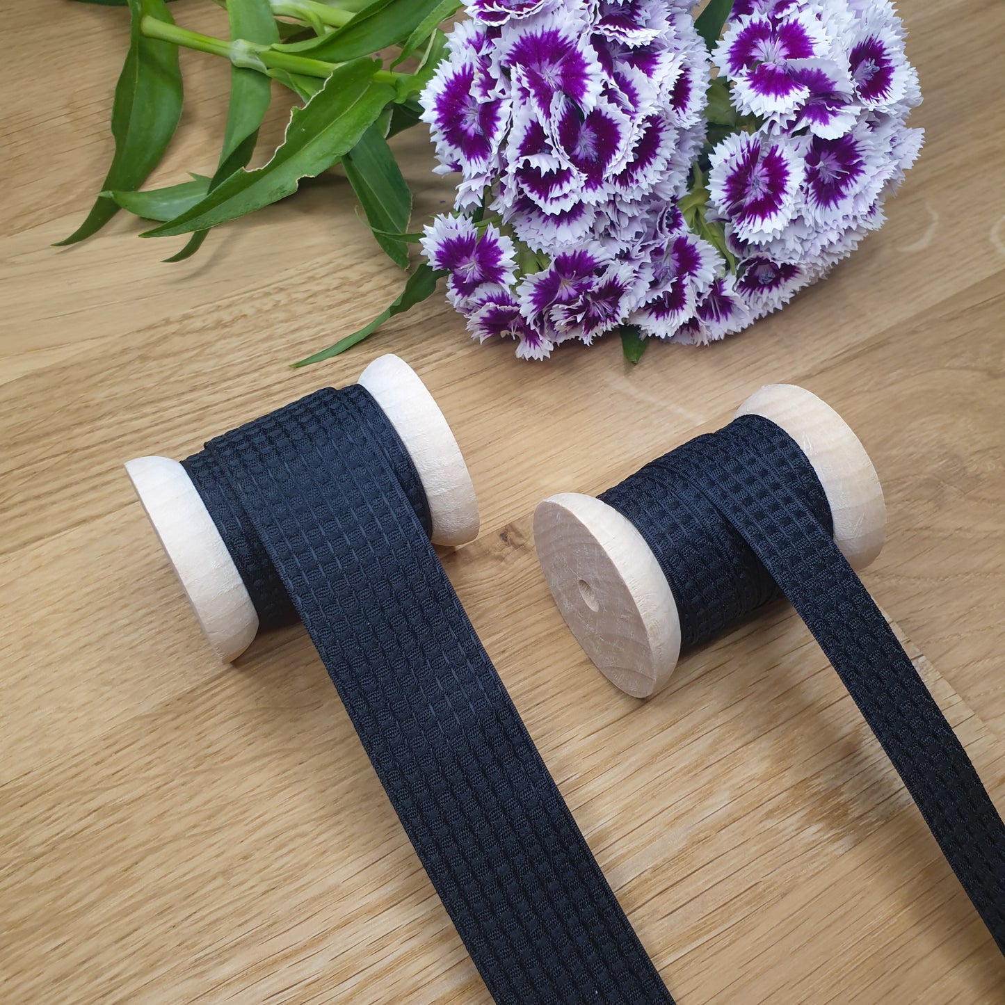 Honeycomb Ribbon - Black Obsidian
