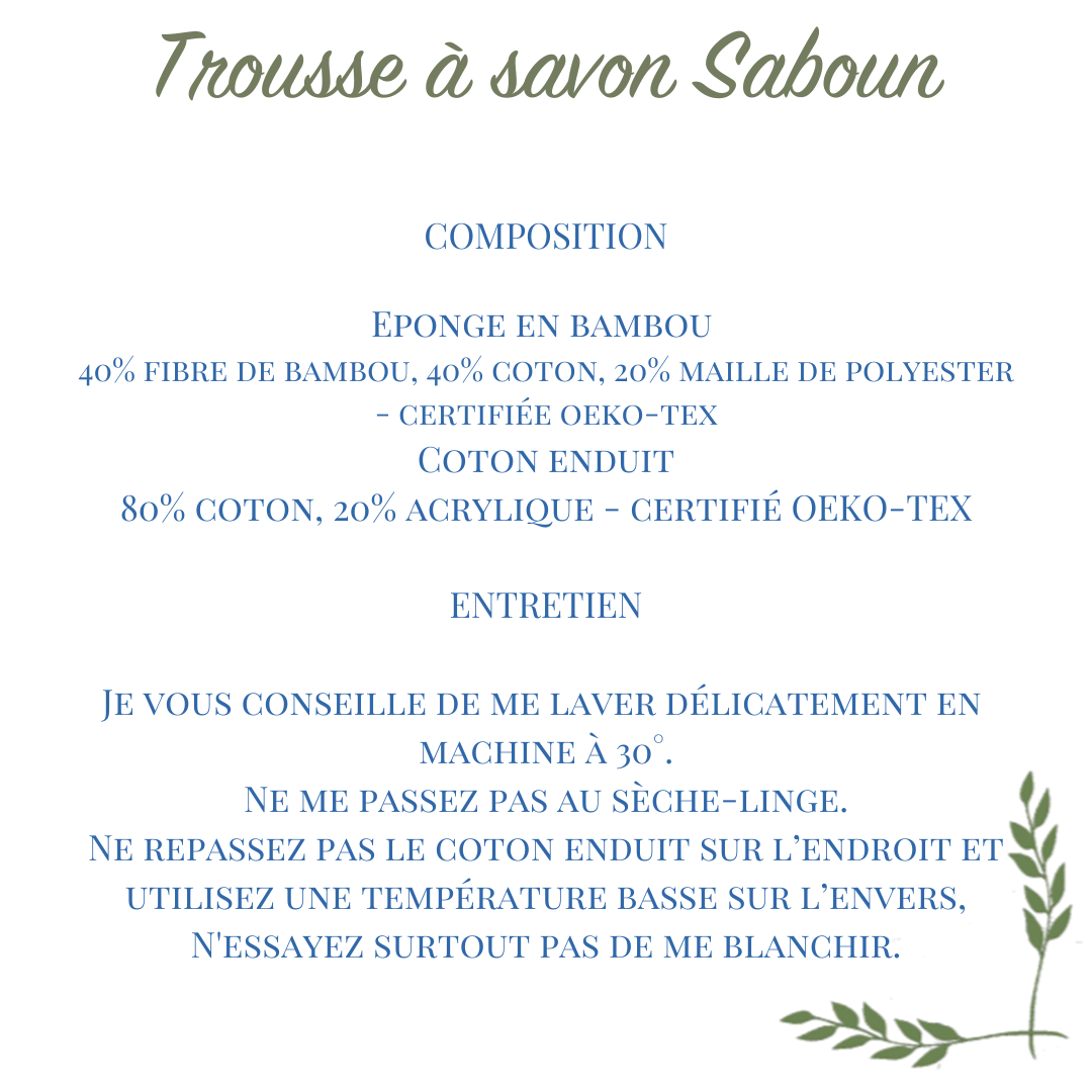 Trousse de toilette Menvaou, adulte