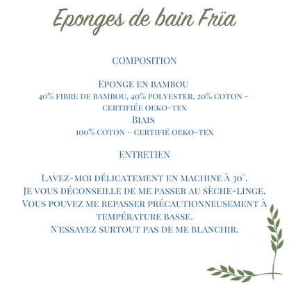 Eponges de bain Frïa