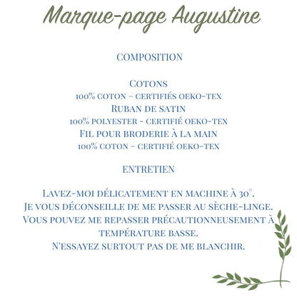 Marque-page Augustine