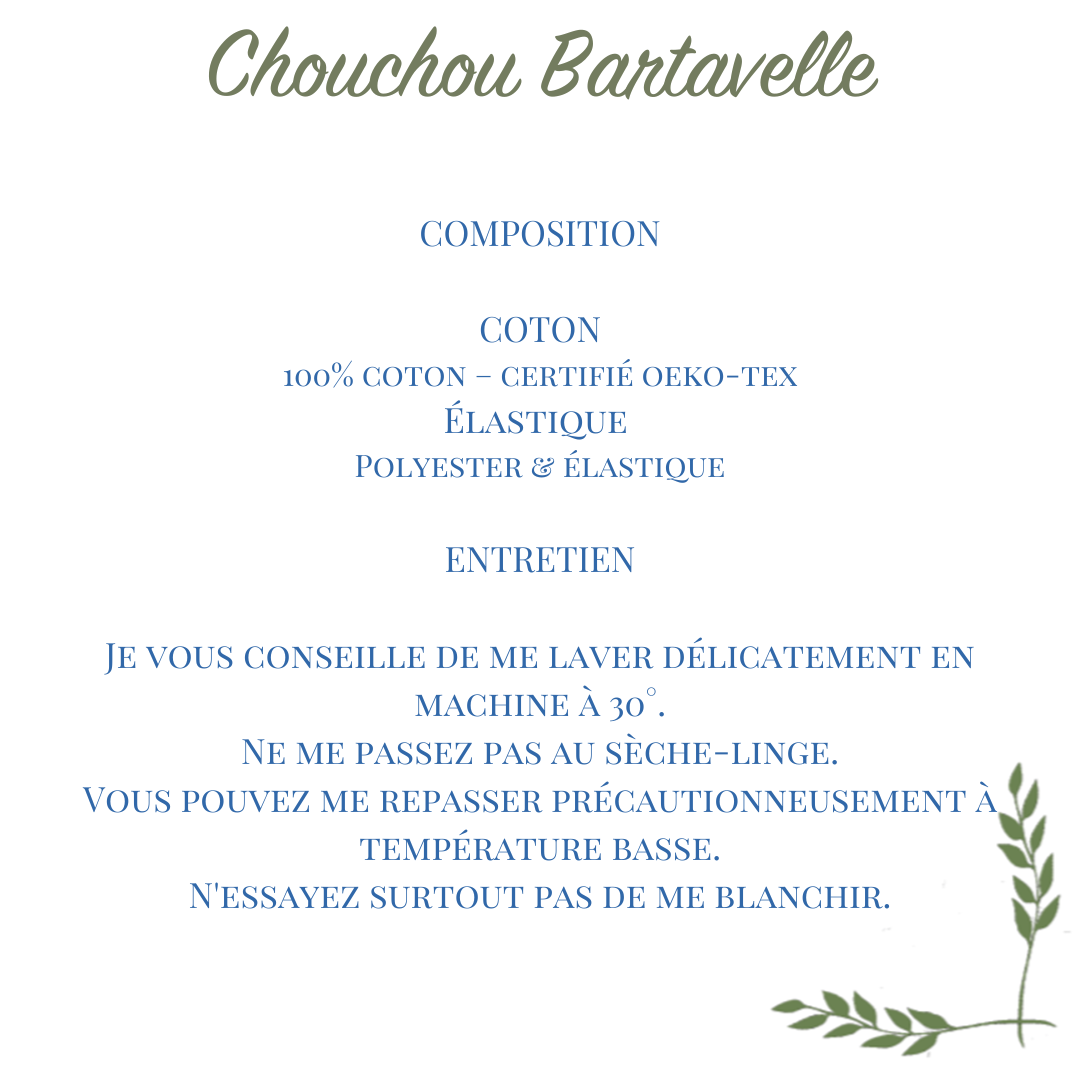 Chouchou Bartavelle, les tons froids