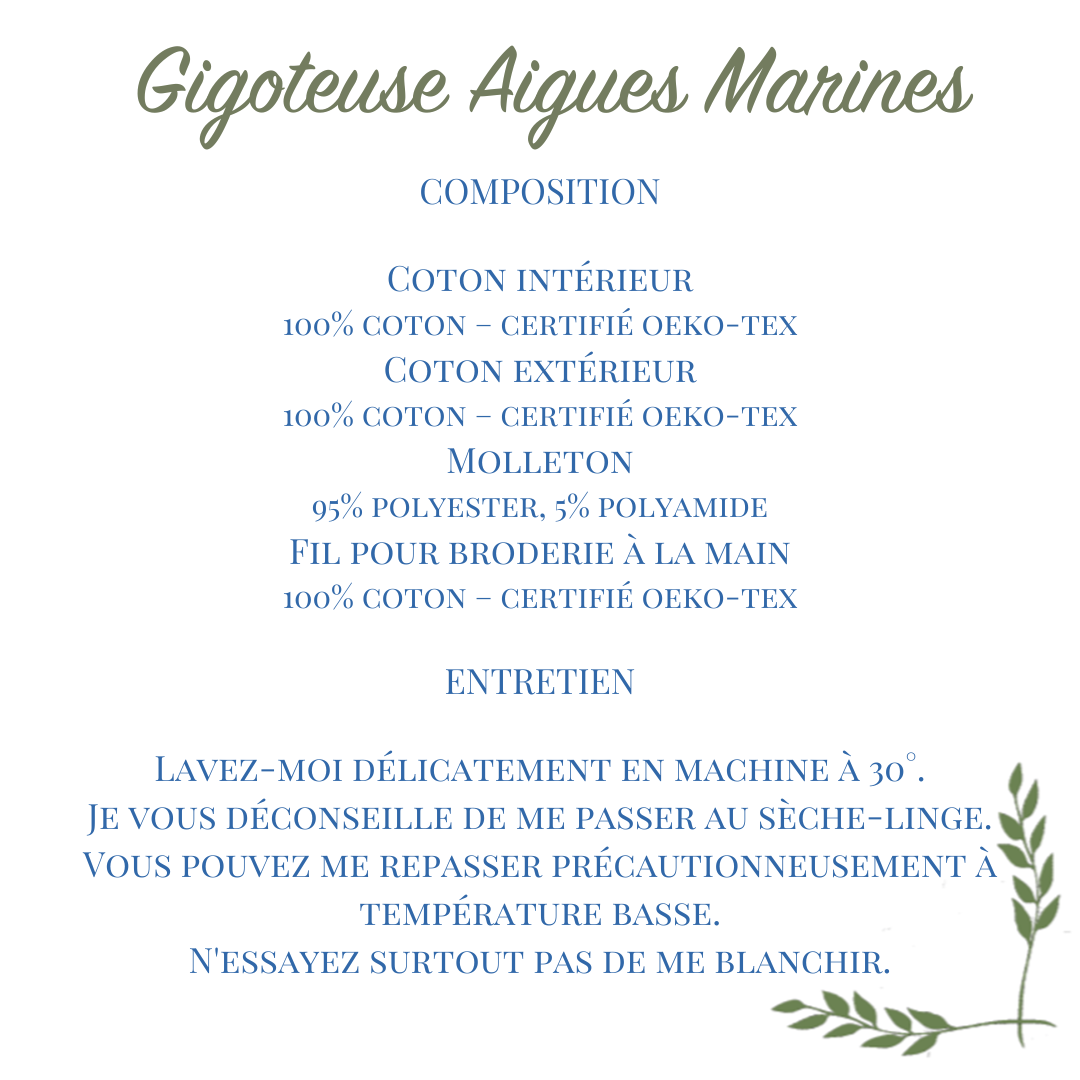 Gigoteuse estivale Aigues-Marines