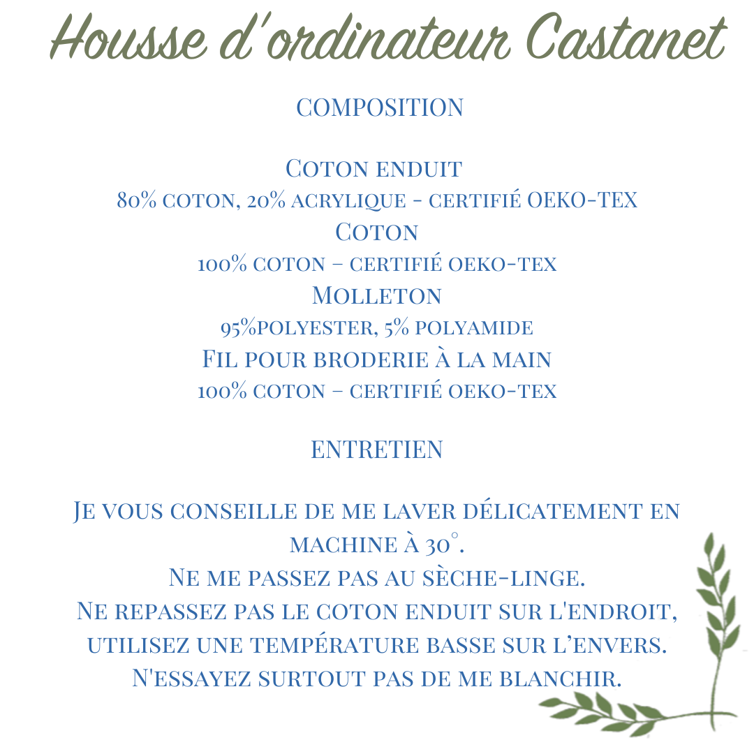 Housse pour ordinateur Castanet