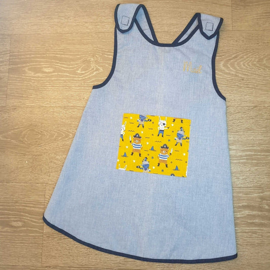 The Mialet apron, baby