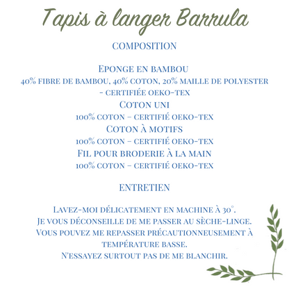 Tapis à langer Barrula